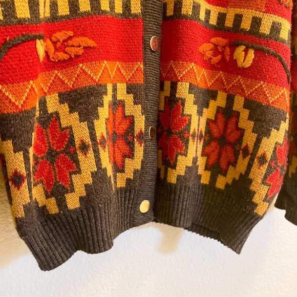 Vintage Cardigan Oversized Knit 🍁 - Picture 5 of 8